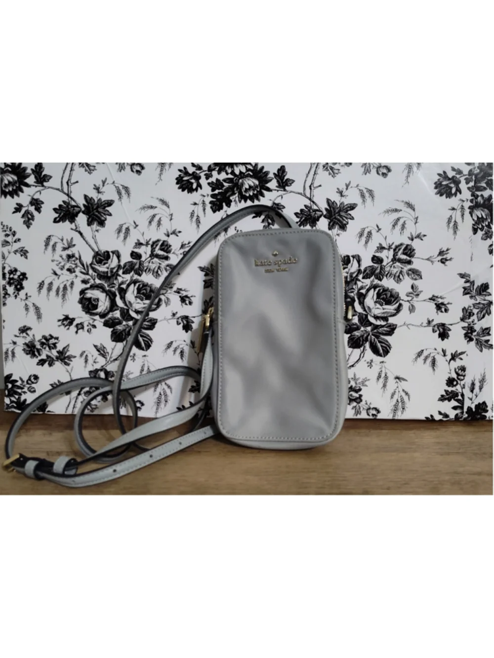 Women's Kate Spade Crossbody Bag One Size Grey Gold
